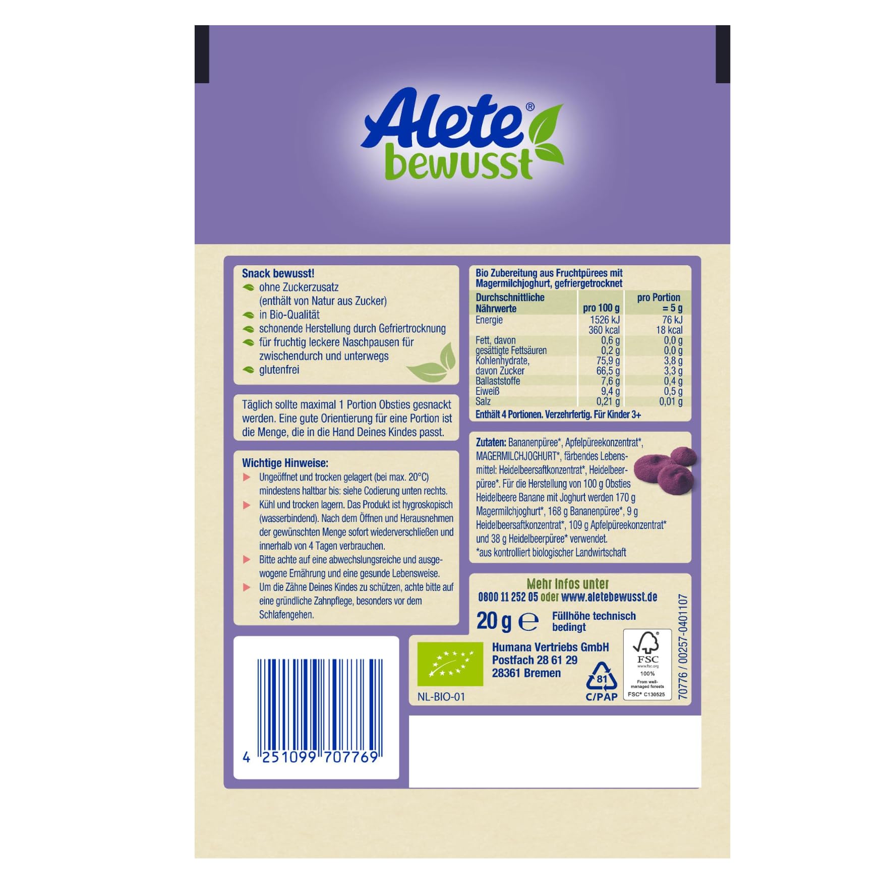 alete-obsties-heidelbeere-banane-joghurt-5x20g-bio image 2