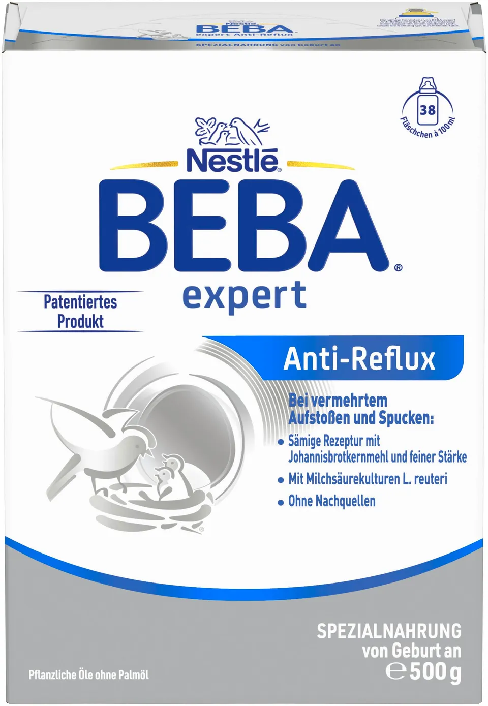 beba-expert-anti-reflux-ar-nahrung-500g-gegen-spucken image 1