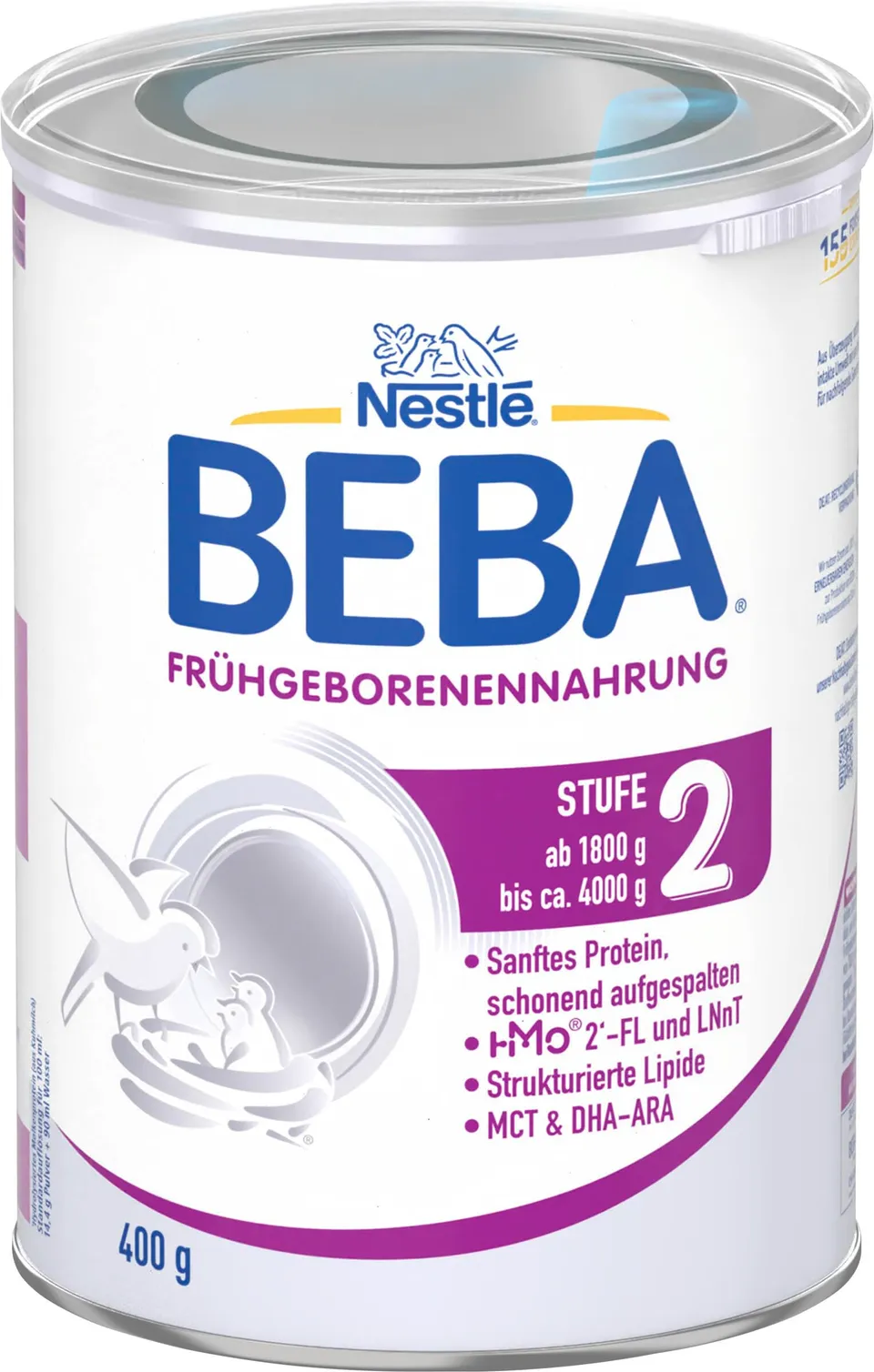 beba-fr-hgeborenennahrung-stufe-2-pulver-400g-nach-klinik image 1