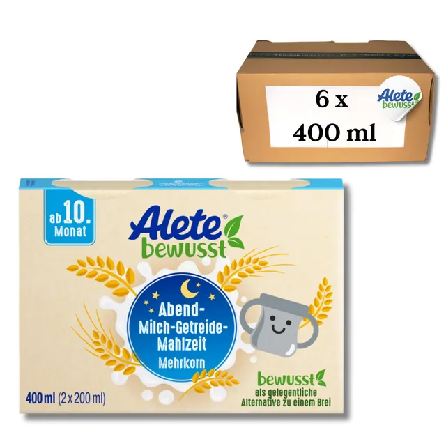 alete-bewusst-abend-milch-getreide-mehrkorn-6x400-ml-ab-10-monat image 1