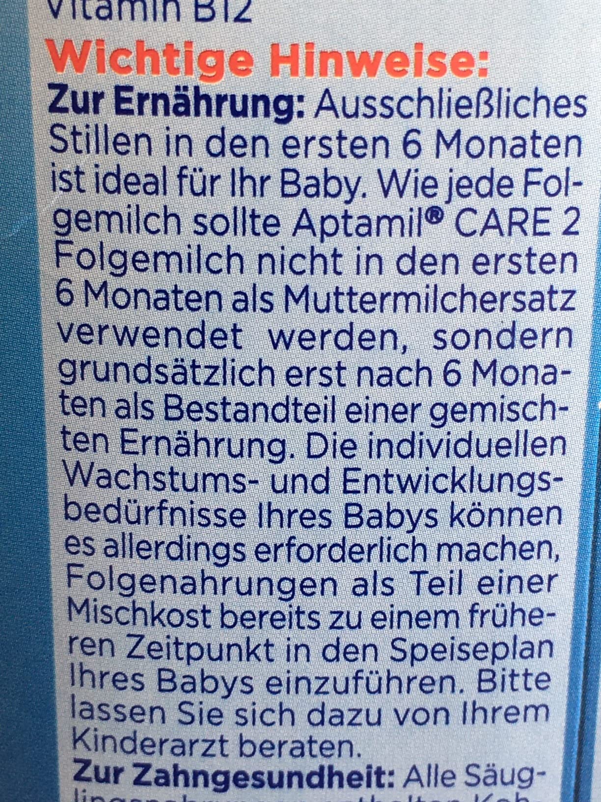 Löst sich gut