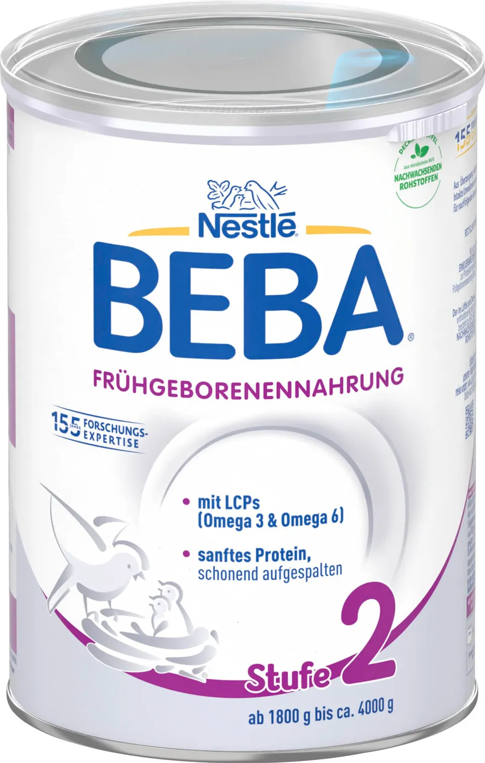 beba-fr-hgeborenennahrung-stufe-2-milchpulver-400g image 1