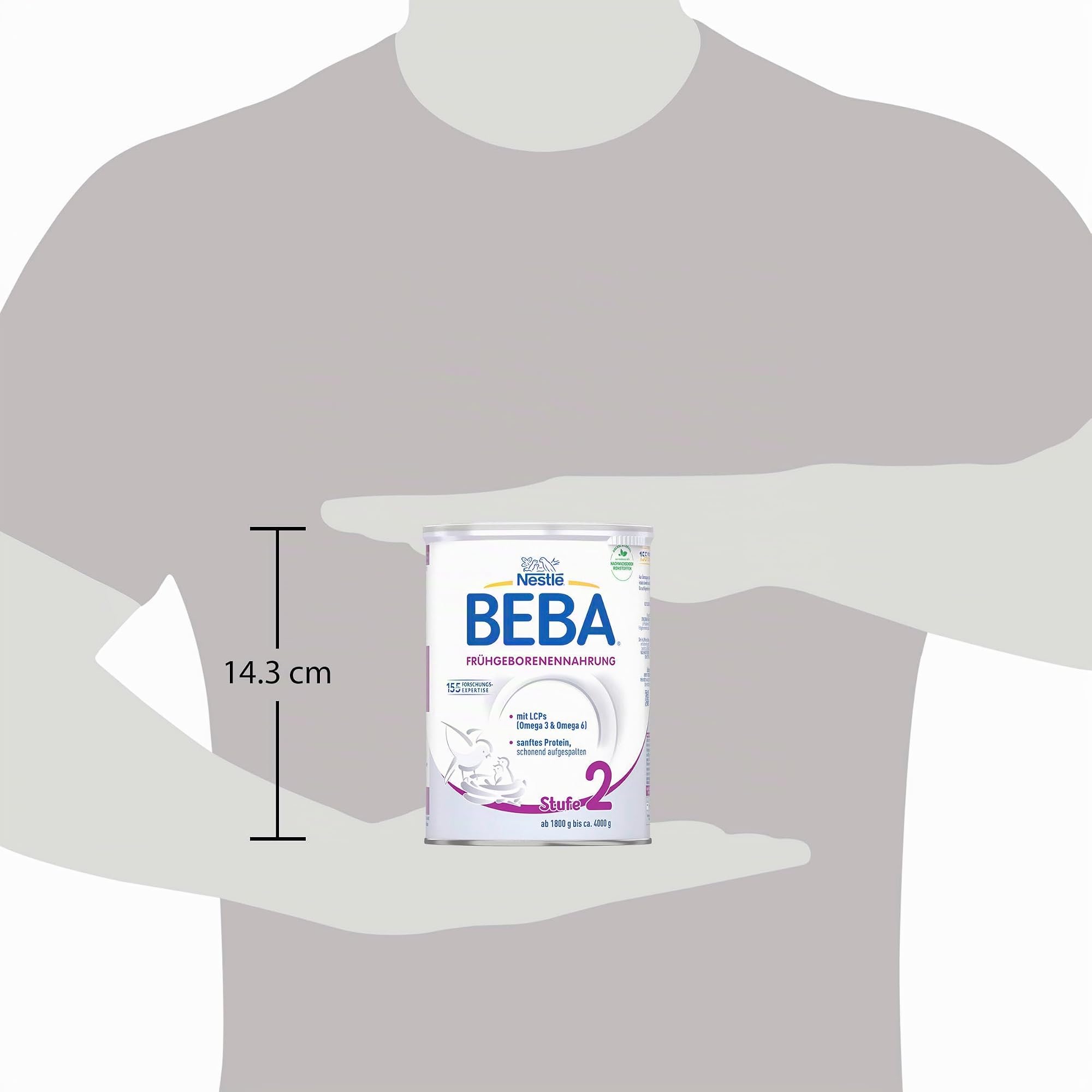beba-fr-hgeborenennahrung-stufe-2-milchpulver-400g image 7