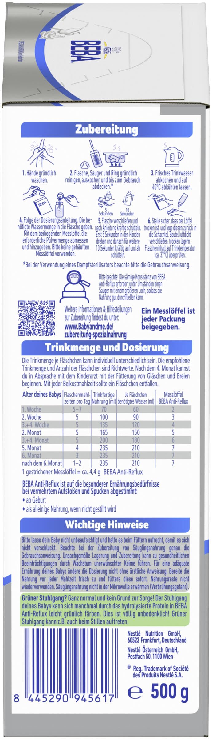 beba-anti-reflux-ar-spezialnahrung-500g-von-geburt-an image 3
