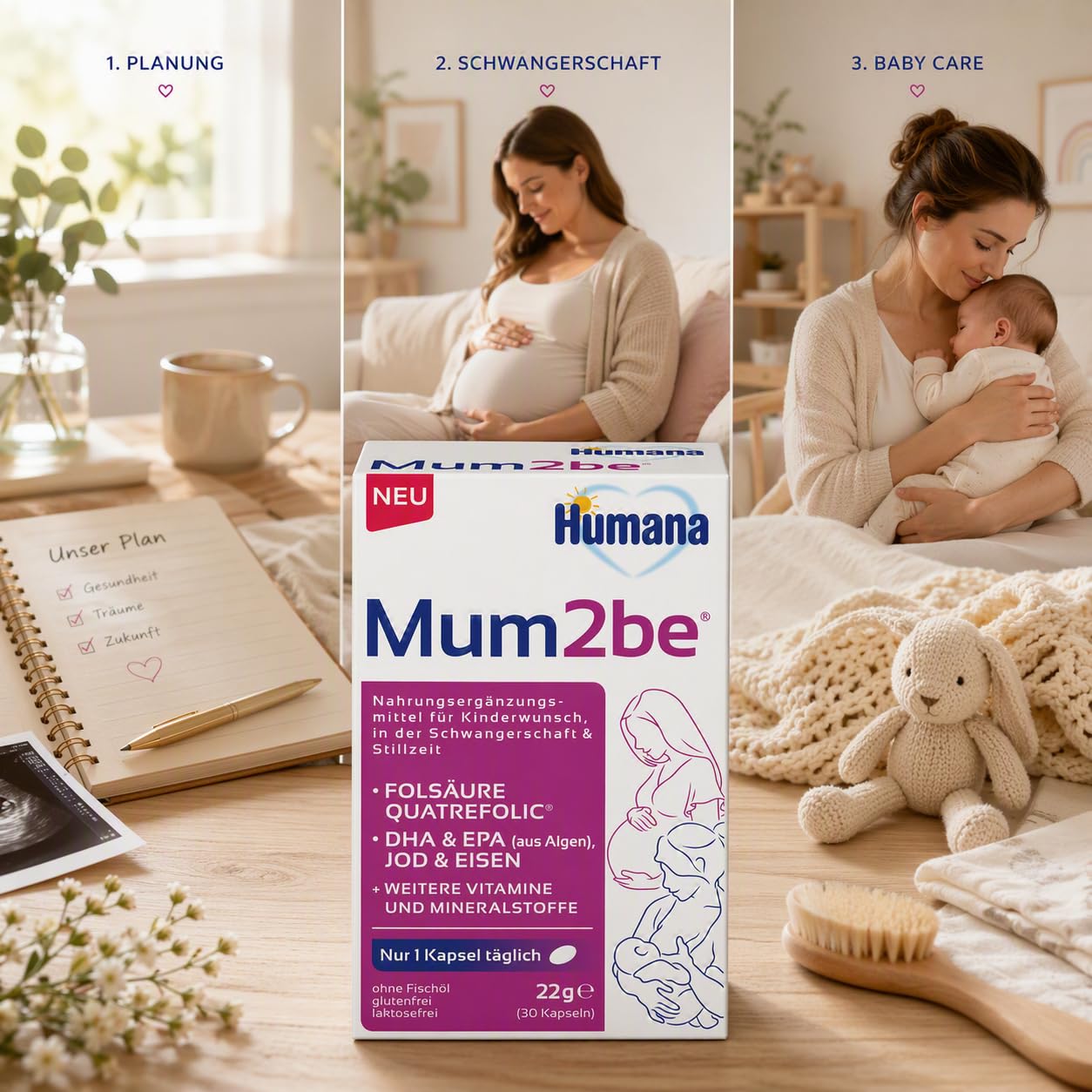humana-mum2be-schwangerschafts-vitamine-dha-30-kapseln image 4