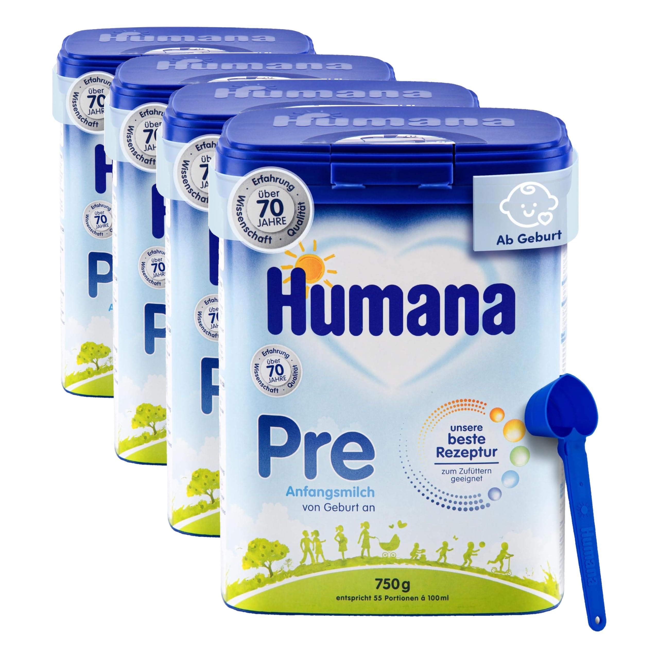 humana-anfangsmilch-pre-babymilch-von-geburt-an-750g image 7