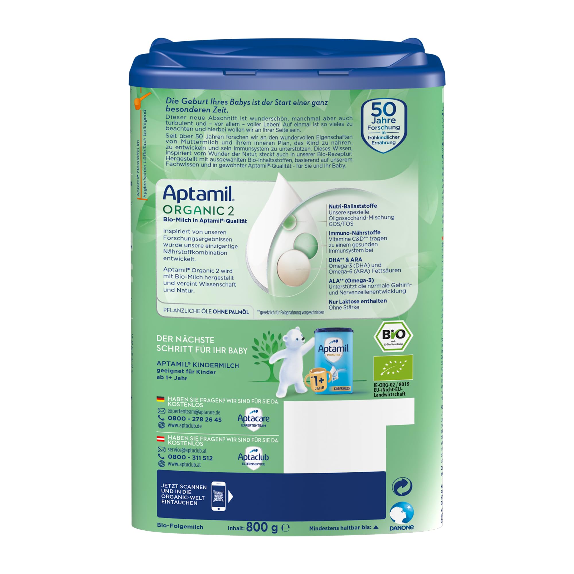 aptamil-organic-2-bio-folgemilch-dha-ohne-palm-l-800g image 4