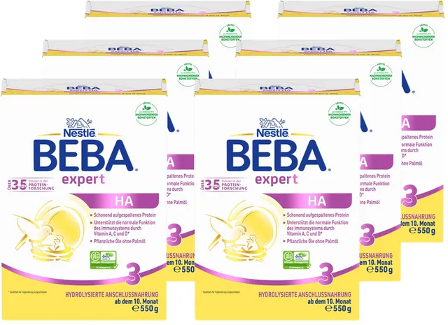 beba-expert-ha-3-folgemilch-6x550g-hydrolysiert image 1
