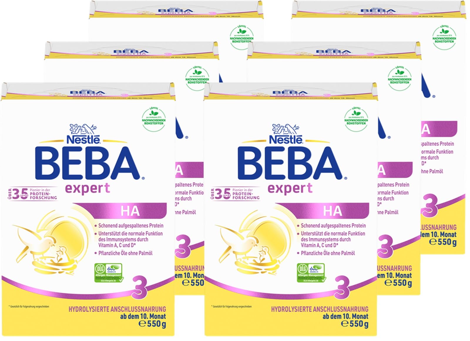 beba-expert-ha-3-folgemilch-6x550g-hydrolysiert image 1