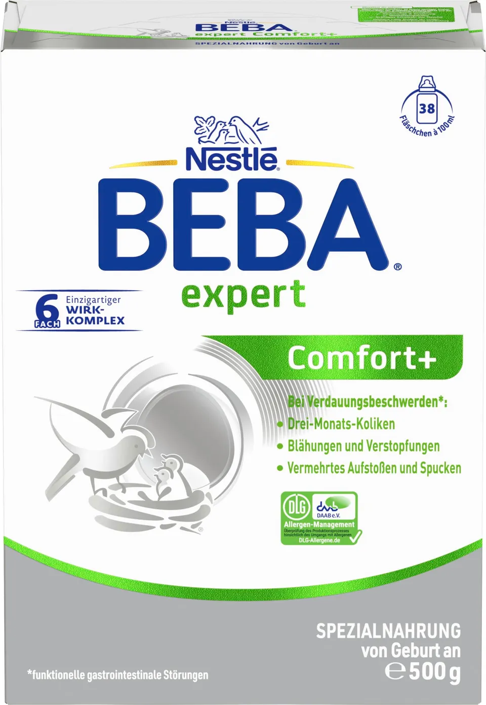 beba-expert-comfort-spezialnahrung-500g-bei-koliken-bl-hungen image 1