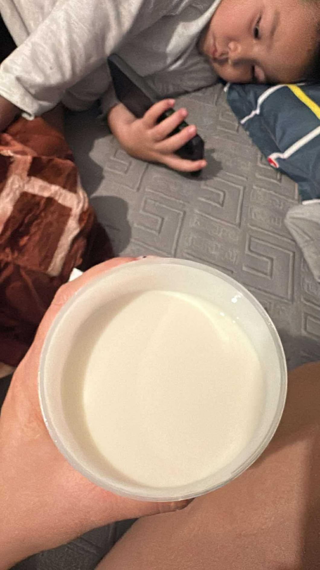 Warme Milch abends