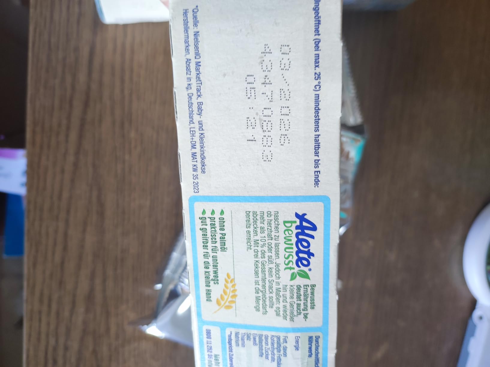 Krümelt wenig