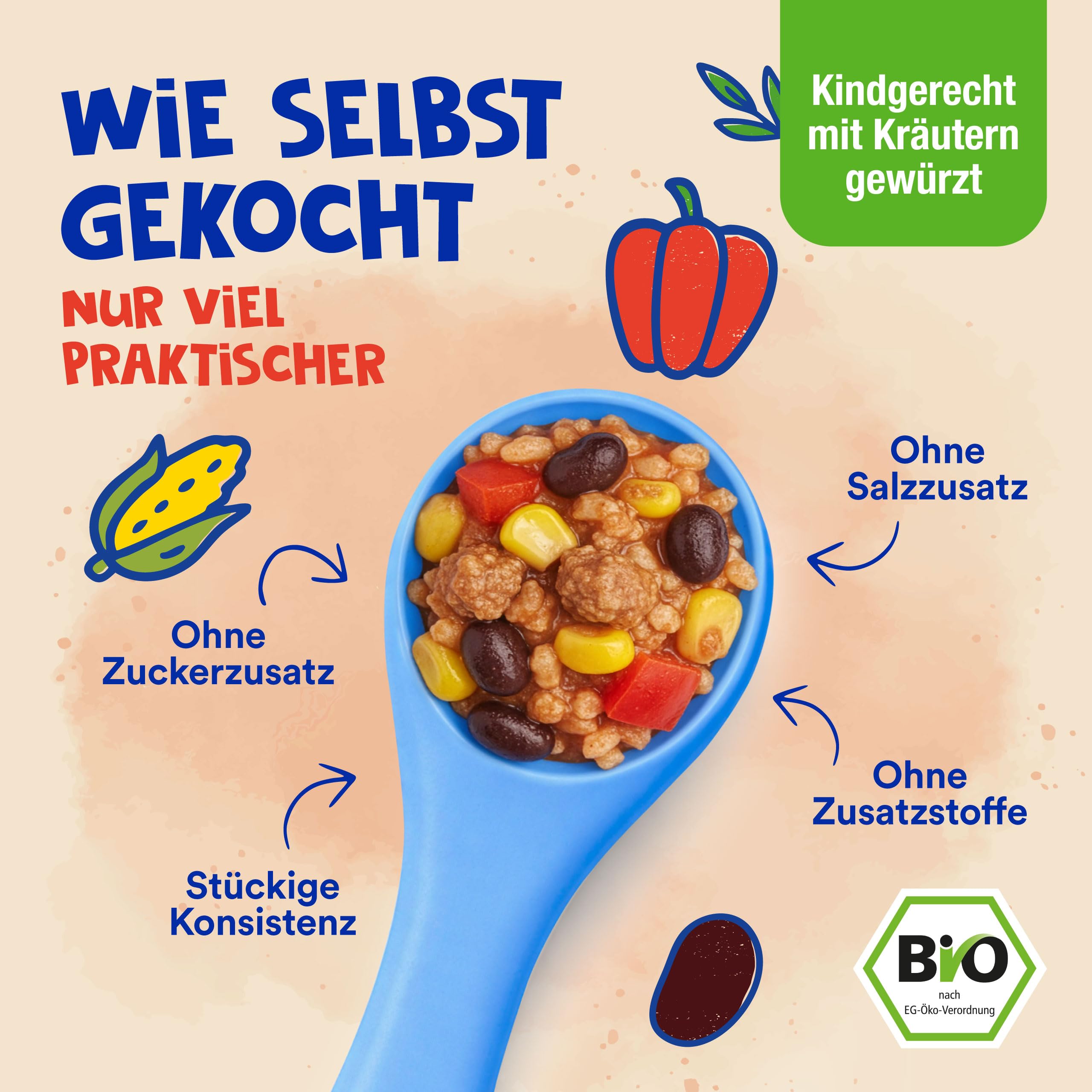 alete-kinderteller-chili-con-carne-kindermen-bio-6x250g image 4