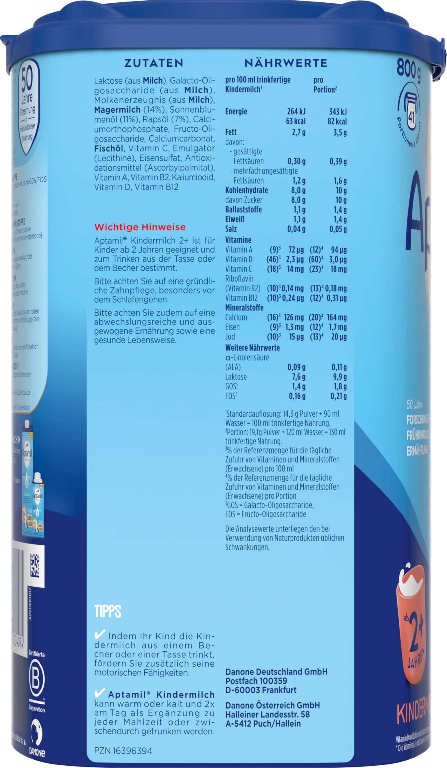 aptamil-kindermilch-2-plus-ab-2-jahren-800-g image 2