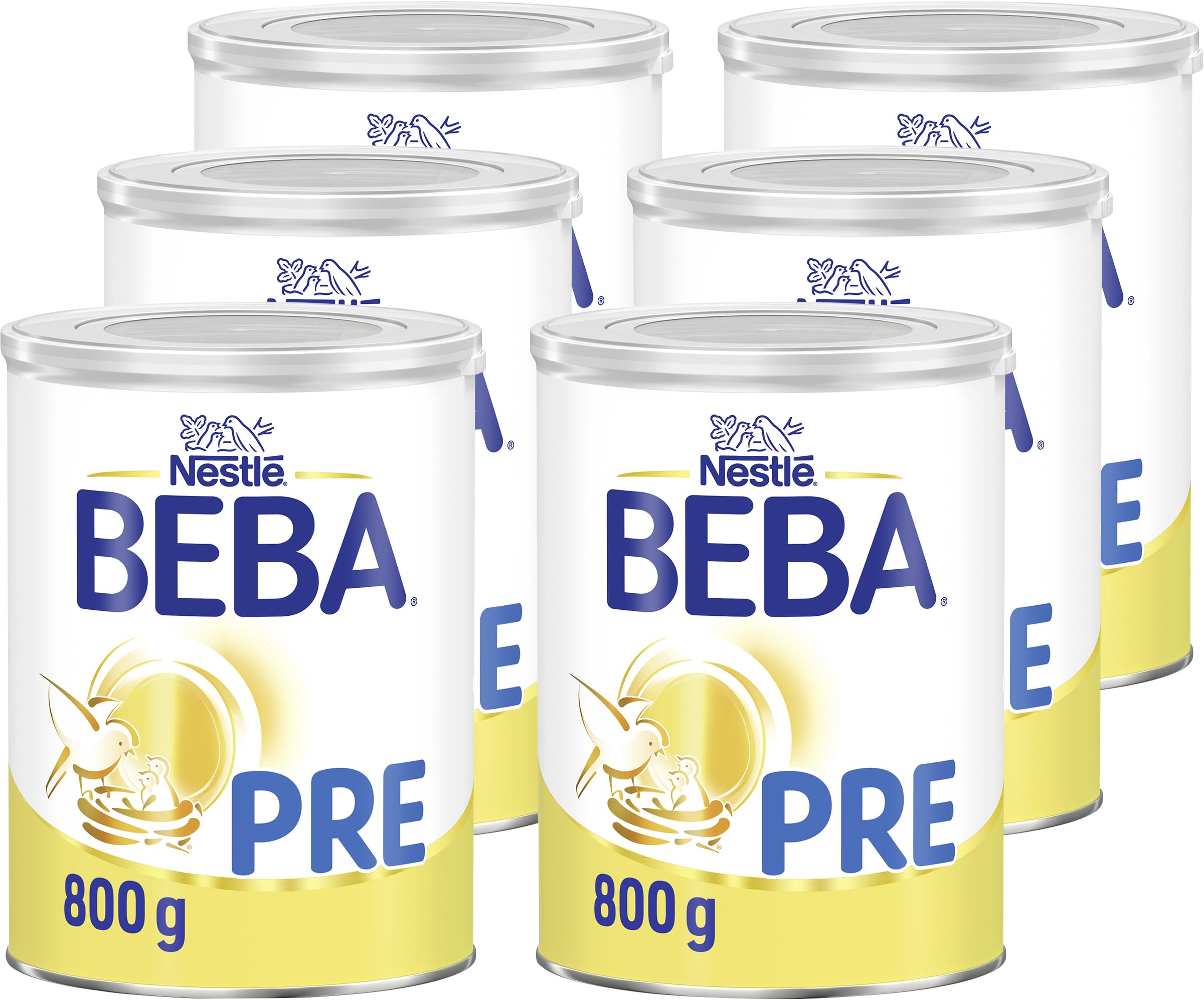 beba-pre-anfangsmilch-6x800g-ab-geburt-ohne-palm-l image 1