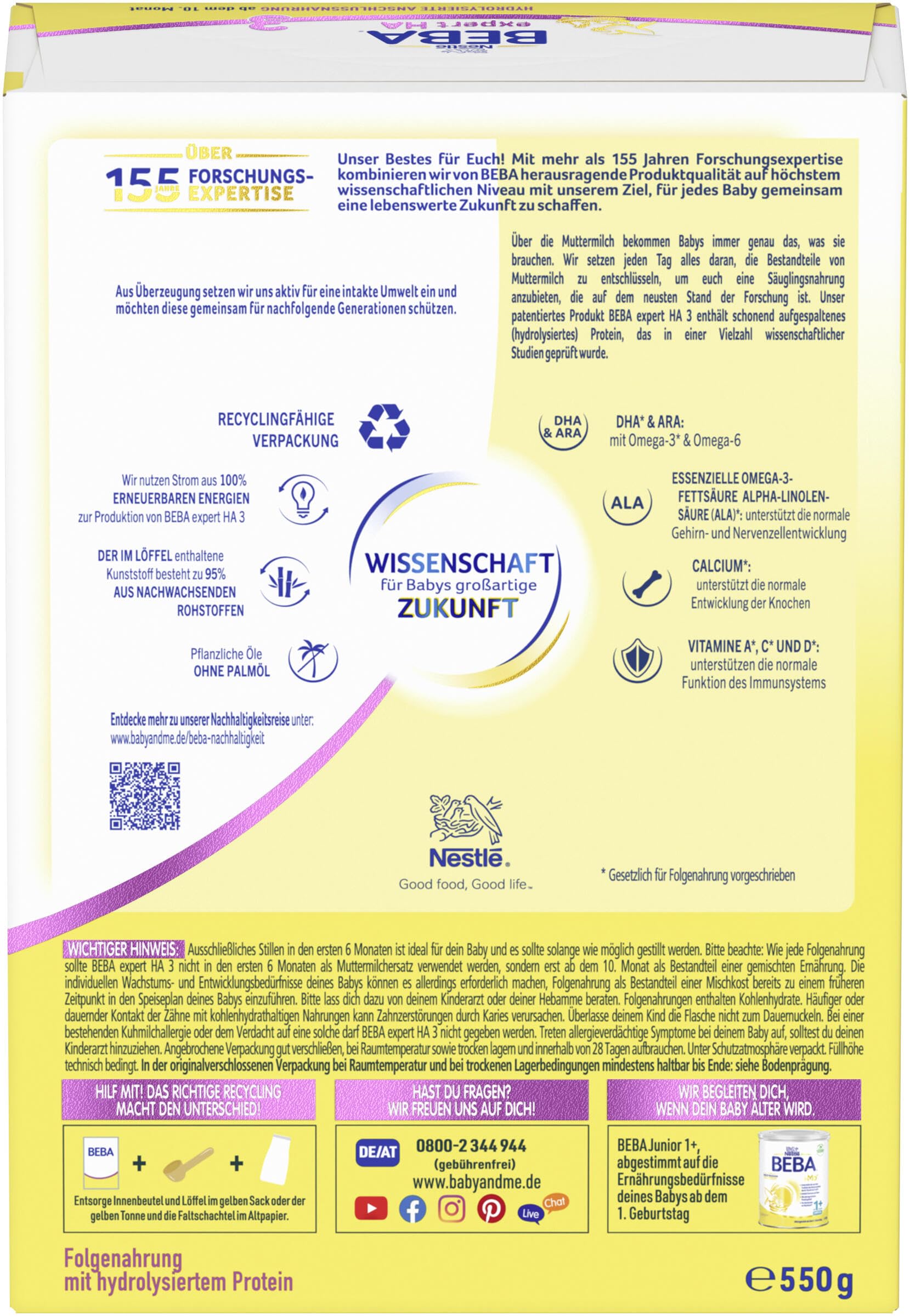 beba-expert-ha-3-folgemilch-6x550g-hydrolysiert image 5