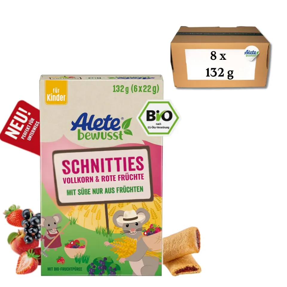 alete-schnitties-bio-vollkorn-rote-fr-chte-riegel-8x132g image 1