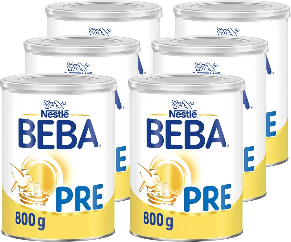 beba-pre-anfangsmilch-6x800g-ab-geburt-ohne-palm-l image 1