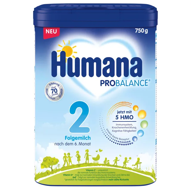 humana-probalance-folgemilch-2-mit-5-hmo-750-g image 1