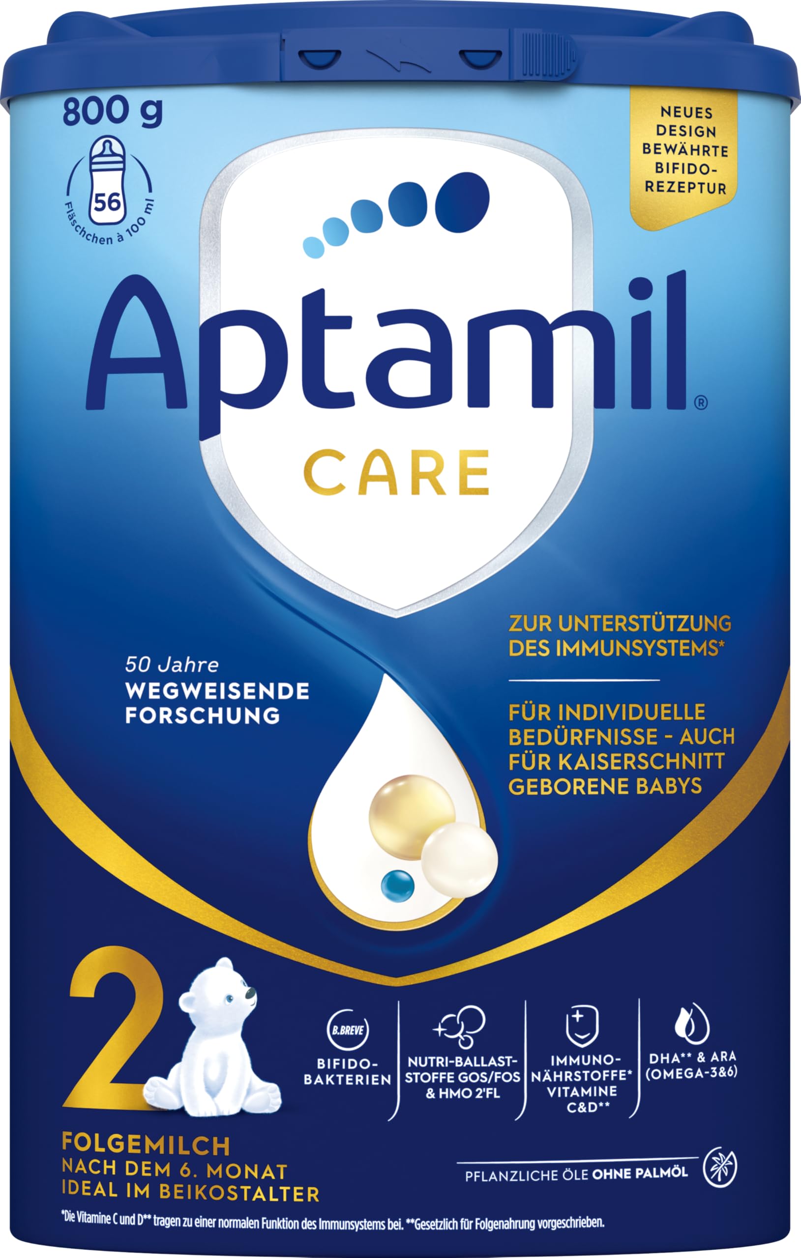 aptamil-care-2-folgemilch-800g-palm-lfrei-ab-6-monat image 1